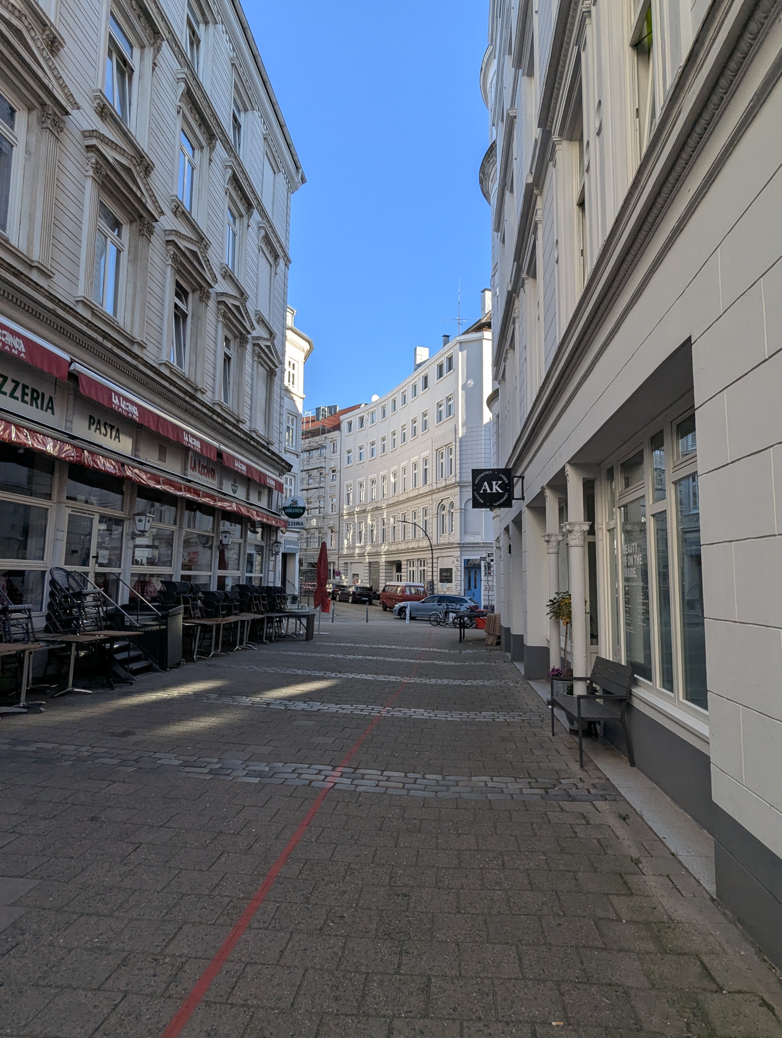 Hamburg, Germany, post office